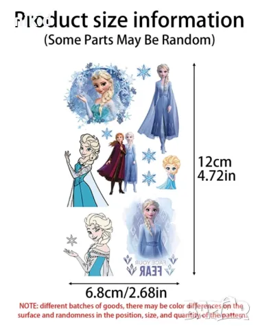 дисни герои детски Tattoo татос татуировка временна детска татоси татуси, снимка 6 - Други - 49294869