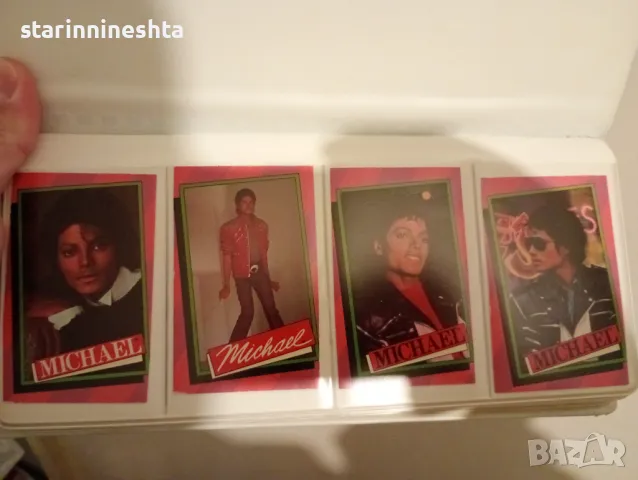 Ретро Винтидж колекция картички Майкъл Джексън от 70-те години  , снимка 7 - Антикварни и старинни предмети - 48716451