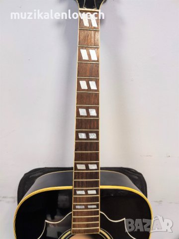 Aria 9400 Custom Acoustic Guitar (Made In Japan) All Solid Woods Маркова Японска акустична китара, снимка 1 - Китари - 39118315