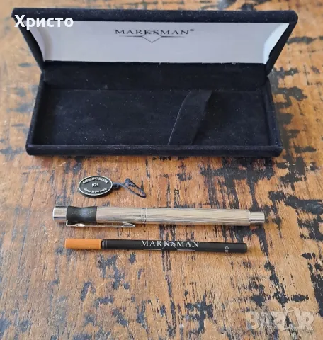 ролер масивно сребро Марксман 925 антика Marksman Sterling silver, снимка 2 - Други - 17306622