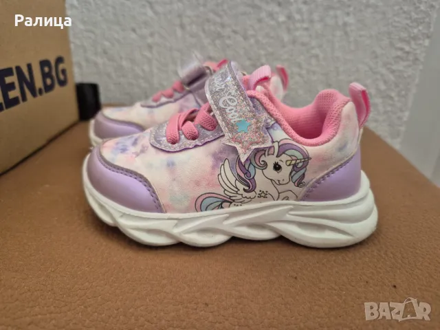 Детски маратонки розов еднорог, снимка 3 - Детски обувки - 49387148
