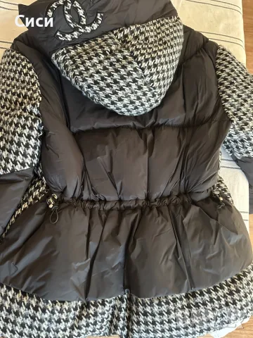Chanel с рамер с качулка, снимка 6 - Якета - 56489118