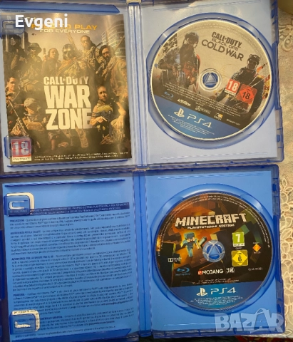 Minecraft И Call of duty Cold War PS4 Игри, снимка 3 - Игри за PlayStation - 51893705
