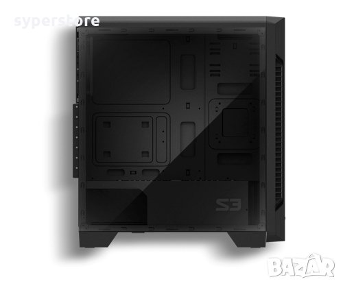 Кутия за компютър Zalman ZM-S3 Черна ATX Middle Tower, снимка 4 - Захранвания и кутии - 33814214