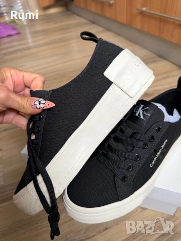 Оригинална Дамски кецове Calvin Klein BOLD VULCANISED! 40 н, снимка 6 - Кецове - 51228865