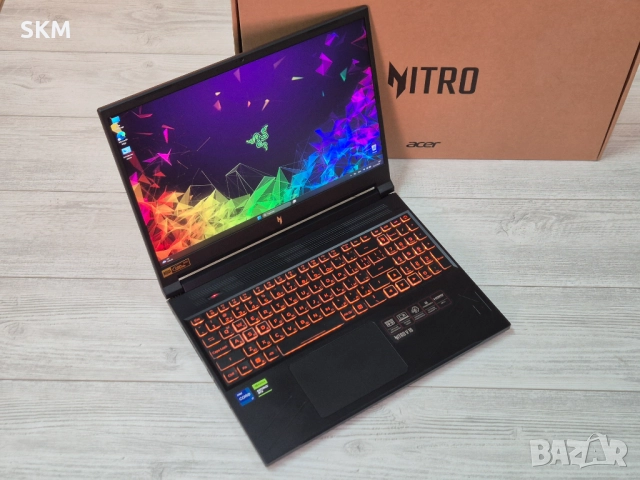НОВ i7-14650H|RTX4060|32RAM|1TB SSD|WUXGA IPS 180Hz acer nitro 5 лаптоп laptop ацер gaming гейминг