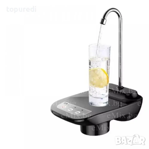 ЕЛЕКТРИЧЕСКА ПОМПА ЗА МИНЕРАЛНА ВОДА С ПОСТАВКА ЗА ЧАША, снимка 7 - Други - 50725647