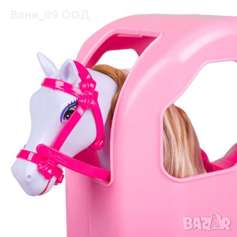 Кукла Барби с джип, каравана и кон, снимка 3 - Кукли - 31280505