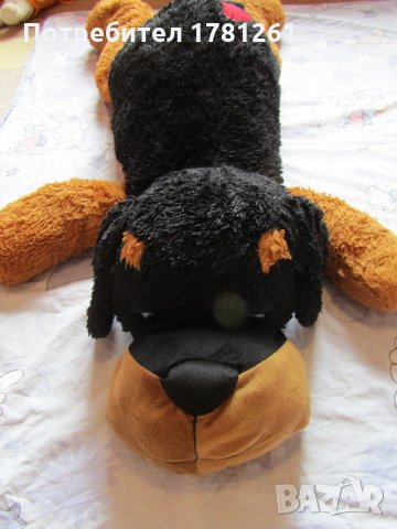 Огромна плюшена играчка куче 110см, снимка 3 - Плюшени играчки - 29846603