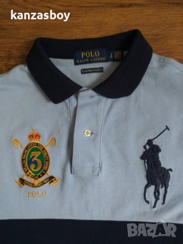 polo ralph lauren - страхотна мъжка тениска КАТО НОВА, снимка 1 - Тениски - 37657374