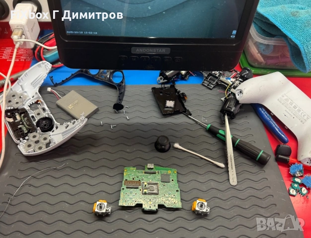 TMR - Hall Effect PS5 DualSense контролер с гаранция, снимка 2 - Аксесоари - 54237769