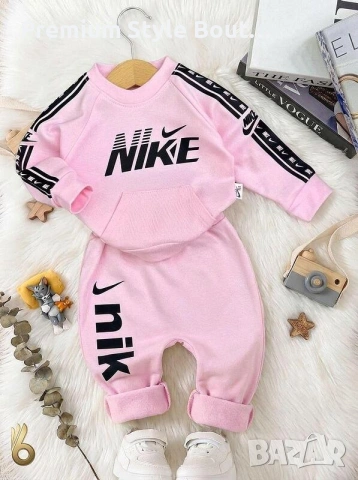 бебешки комплекти nike puma Burberry , снимка 4 - Комплекти за бебе - 54003892
