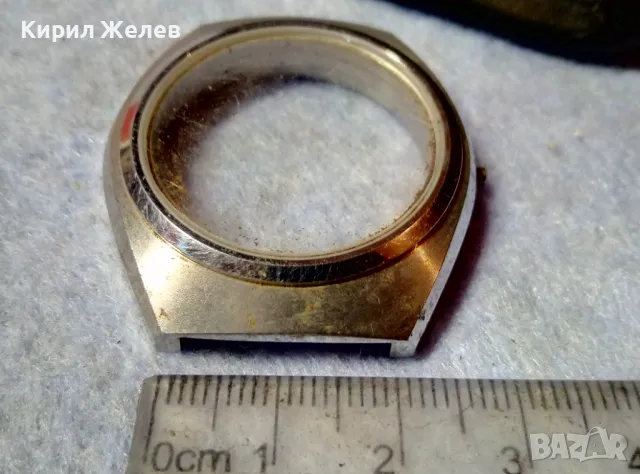 КАСА със СТЪКЛО от СТАР МЪЖКИ РЪЧЕН ЧАСОВНИК За ЧАСТИ РЕСТАВРАЦИЯ РЕМОНТ КОЛЕКЦИЯ 49676, снимка 5 - Антикварни и старинни предмети - 48694256