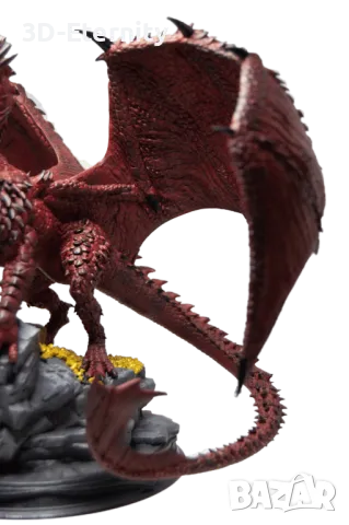 3D Фигура на Дракон, снимка 3 - Колекции - 49286203
