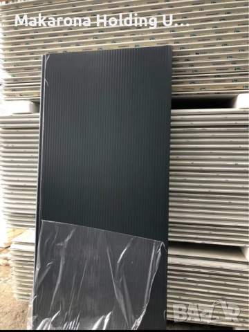 Сандвич панел Антрацит 4см стенен и покривен , снимка 3 - Строителни материали - 51505744