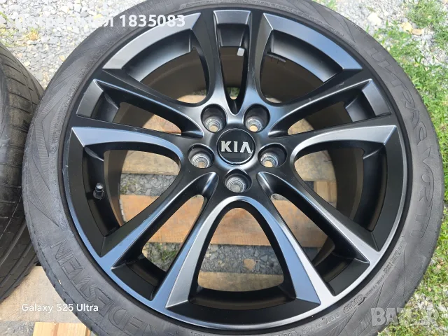 Лети джанти 18ки 5х114.3 Kia + летни гуми 225/40/18 Vredestein, снимка 7 - Гуми и джанти - 55779713