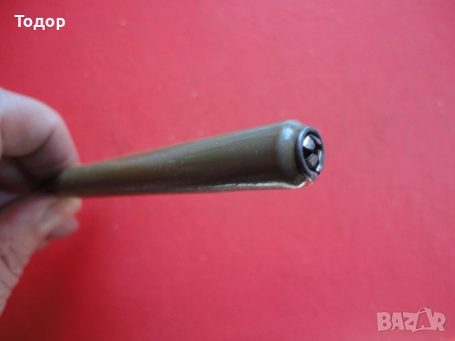 Старинна дървена перодръжка Хемус , снимка 3 - Ученически пособия, канцеларски материали - 52833117