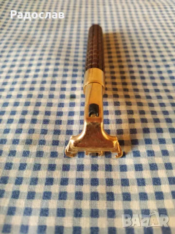 стара позлатена самобръсначка Gillette , снимка 8 - Мъжка козметика - 50146907