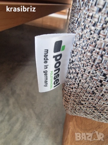 Диван с Табуретка -внос от Германия! , снимка 5 - Дивани и мека мебел - 54365927