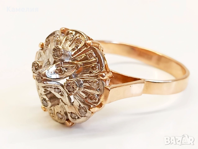 Руско злато , снимка 5 - Пръстени - 51534544