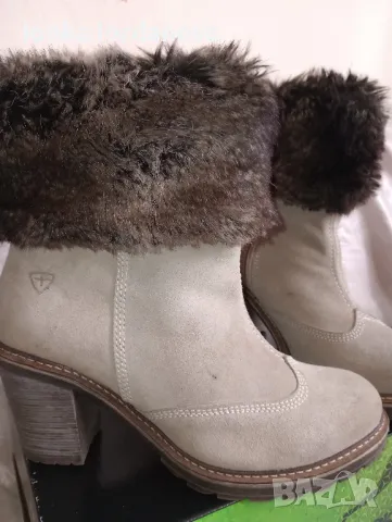 Боти велур, номер 40, снимка 3 - Дамски боти - 48168364