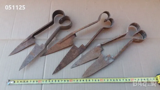 лот от три ножици за стригане на овце, снимка 8 - Колекции - 48523834