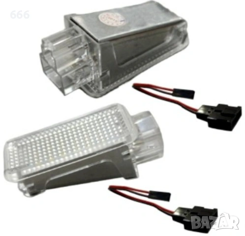 Лед плафони за интериор Audi, VW, Skoda, Porcshe, снимка 3 - Аксесоари и консумативи - 54059257