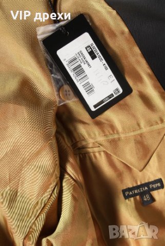 МЪЖКО КОЖЕНО ЯКЕ ТИП САКО PATRIZIA PEPE, снимка 5 - Якета - 31168910