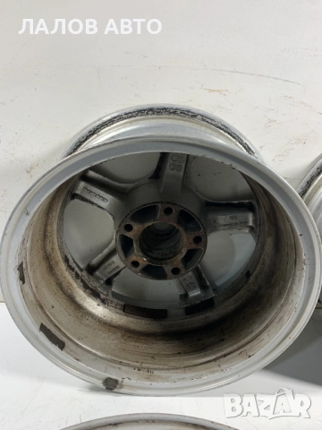 Алуминиеви джанти BORBET 15 цола 5х112 7j Et18 ц.о. 74 , снимка 7 - Гуми и джанти - 52369159