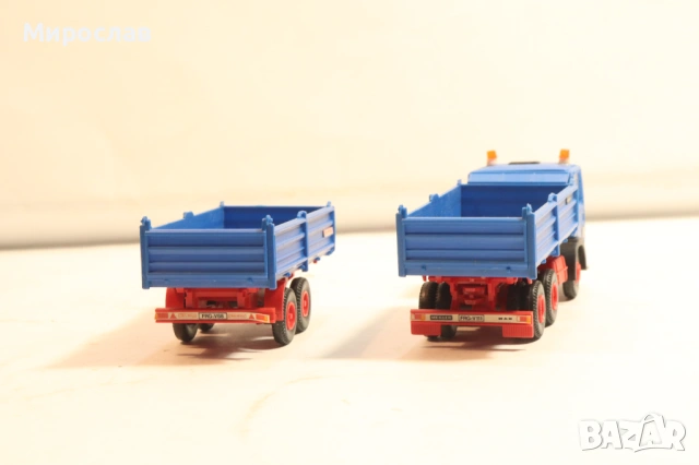 KIBRI H0 1/87 МAN КАМИОН САМОСВАЛ МОДЕЛ КОЛИЧКА, снимка 7 - Колекции - 54216135