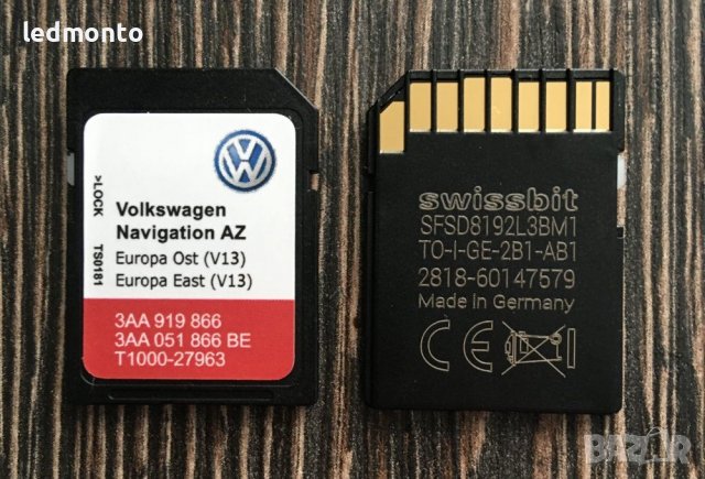 карта навигация ъпдейт VW Фолксваген Volkswagen SdCard map update NAVI VW, снимка 4 - Аксесоари и консумативи - 38409189