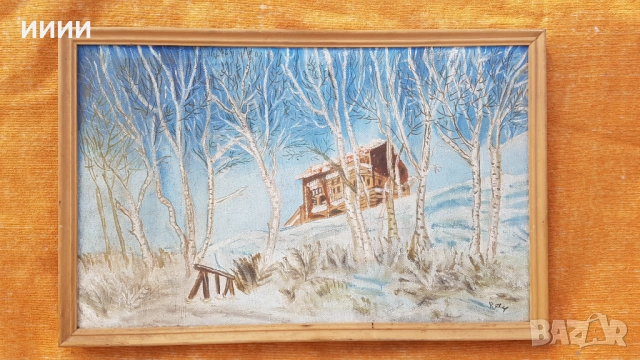 Картина Зима, снимка 2 - Картини - 51869531