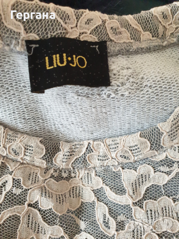 Блуза с дантела Лиу джо , снимка 3 - Тениски - 36564692