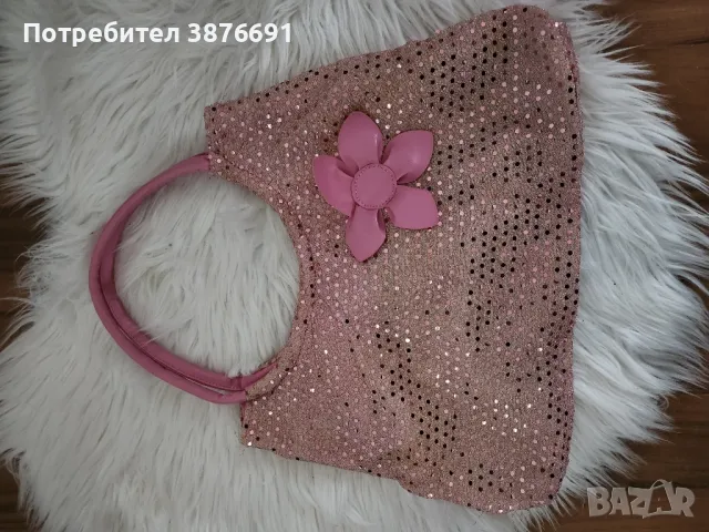 луксозна чанта на пайети 