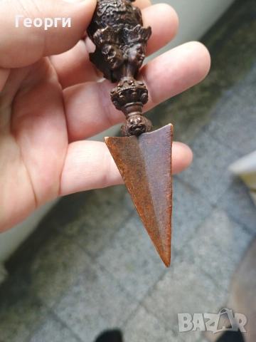 Будистки ритуален нож-14, снимка 5 - Други ценни предмети - 54254677