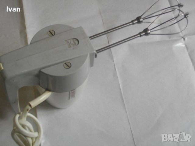 Made in HOLLAND-PHILIPS Type HM3000-RETRO MIXER-Ретро Ел.Миксер 1960 г-Филипс-Колекционерски-ОТЛИЧЕН, снимка 11 - Миксери - 40818811