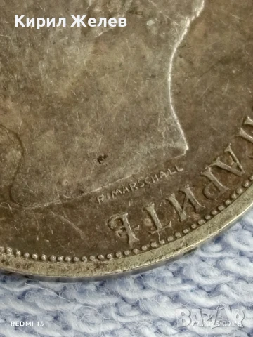 Сребърна монета 1 лев 1913г. Царство България рядка добро състояние за КОЛЕКЦИЯ 41948, снимка 9 - Нумизматика и бонистика - 51047443