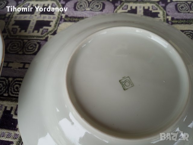 Бг порцелан-Изида . НОВИ- барокови чинии.., снимка 12 - Прибори за хранене, готвене и сервиране - 35153934