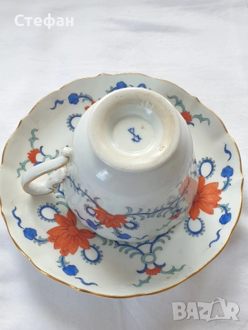 Порцеланов комплект Майсен, снимка 4 - Антикварни и старинни предмети - 54307156