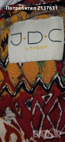 ЕЛЕГАНТНА ДАМСКА РОКЛЯ JDC Размер , снимка 4 - Рокли - 50500612