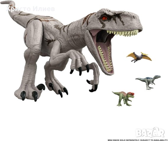 Джурасик свят Jurassic World Динозавър Атроцираптор Реалистичен Динозавър Функция Хранене 94см