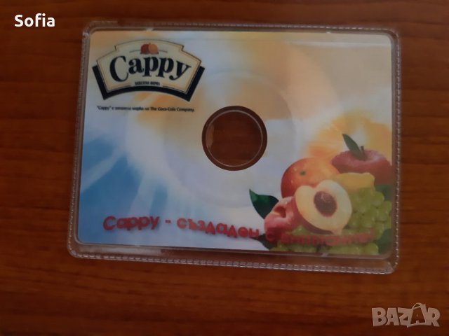 Кока Кола колекции/Coca-Cola: CAPPY mini disk - мини диск СД 90те