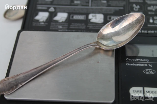 Сребърни лъжички, снимка 10 - Колекции - 50645909