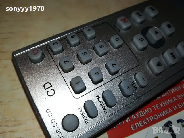 apart pc1000r-remote control cd-NEW-внос швеицария 0105222109, снимка 13 - Други - 36623142