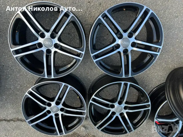 5х112 Джанти Лети 18 цола Audi VW Seat Skoda 5x112 Оригинална боя ET 35 J 8 Централен отвор 66.6 , снимка 4 - Гуми и джанти - 48042386