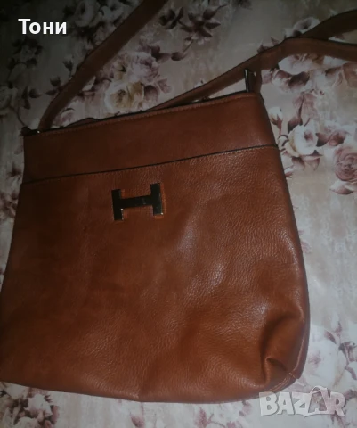 Нова Дамска Кожена Чанта , снимка 2 - Чанти - 50967781