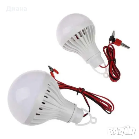 DC12V LED мощна лампа – Яркост и ефективност на 12V, снимка 1 - Крушки - 48908404