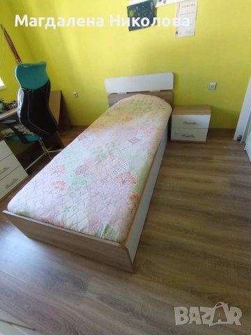Детско- юношеско легло+ амортисьори и матрак