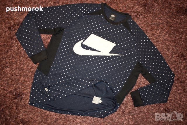 Nike Tech Fleece Polka Dot Men Shirt Sz L / #00528 /, снимка 7 - Спортни дрехи, екипи - 42387533