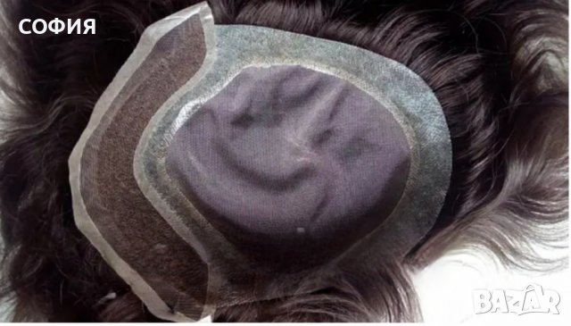 ПРОМОЦИЯ! Мъжки системи от естествена коса, снимка 4 - Аксесоари за коса - 42867069